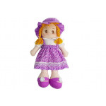 Plyšová bábika 50 cm - fialová 